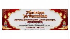 Selamat menunaikan Ibadah Puasa